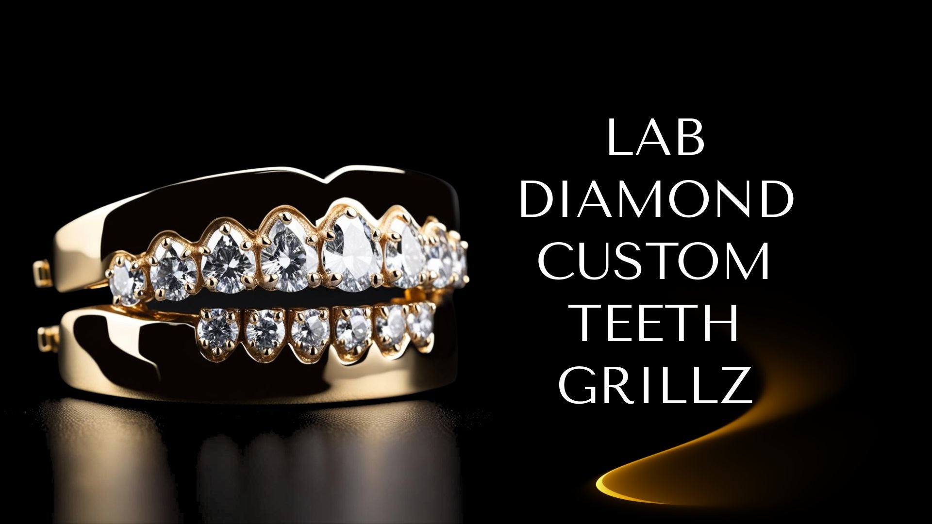 Lab Diamond Custom Teeth Grillz