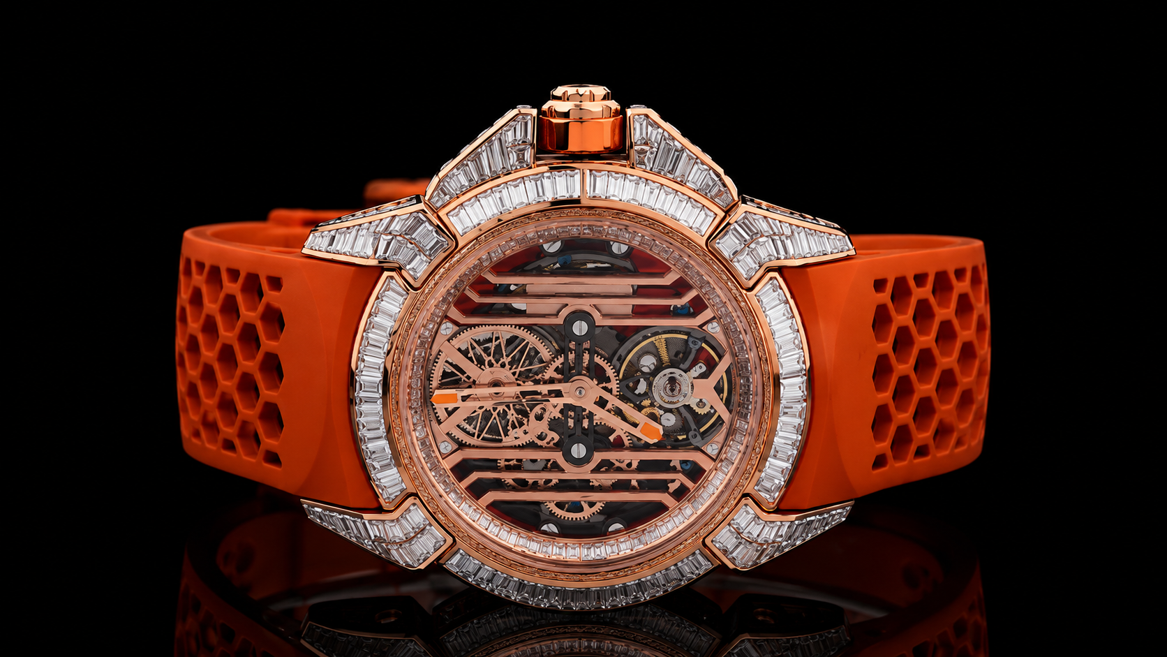 Baguette Diamond Watch
