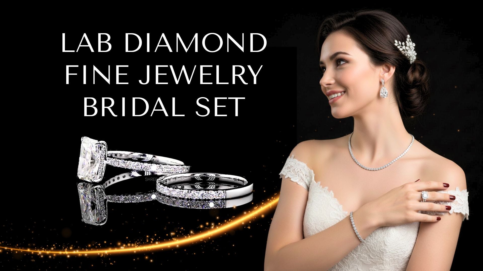 Lab Diamond Fine Jewelry Bridal Set