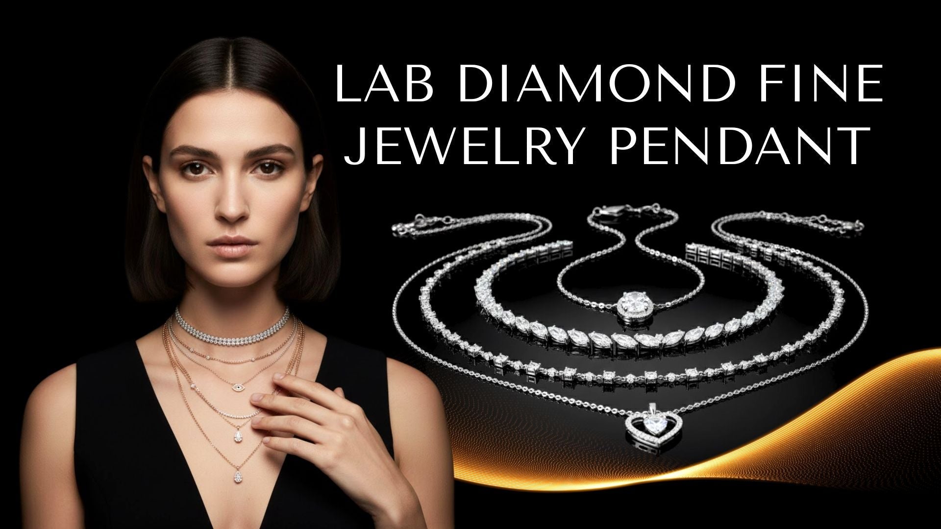 Lab Diamond Fine Jewelry Pendant