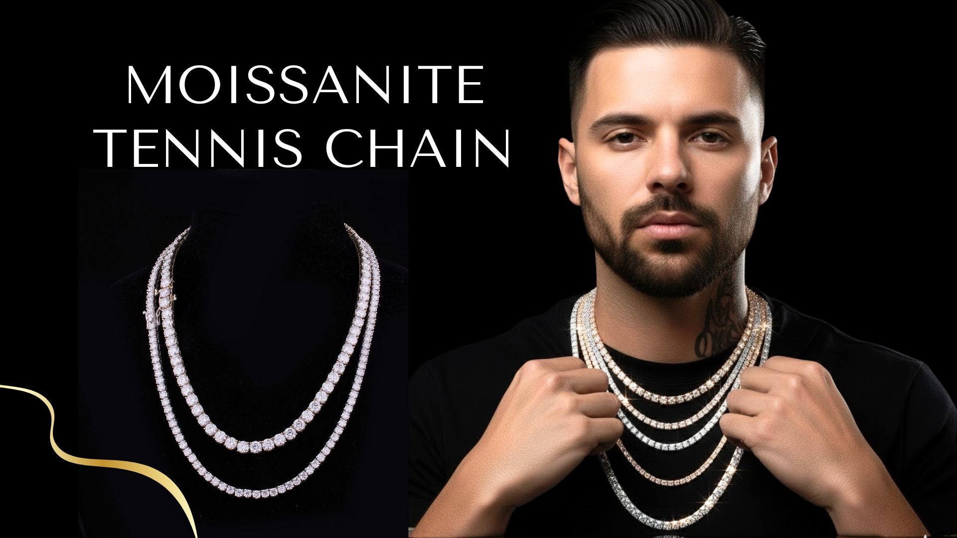 Moissanite Tennis chain