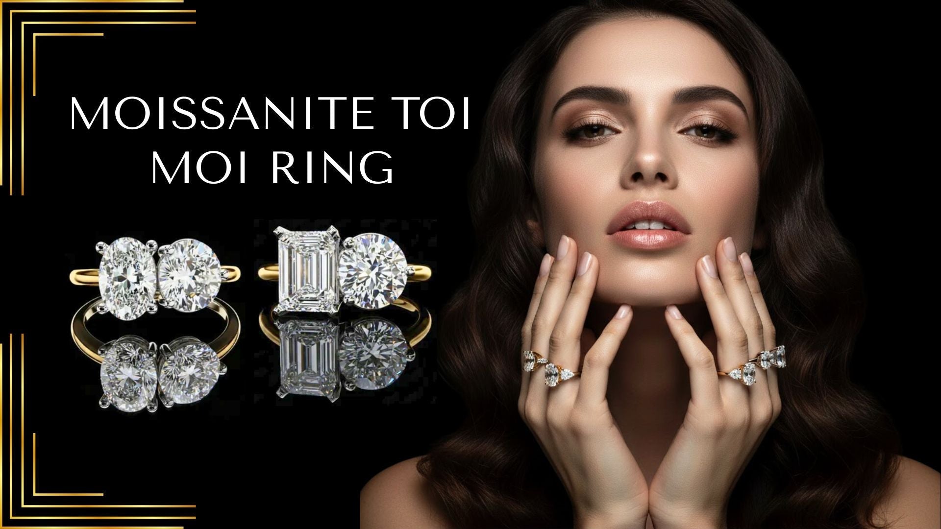 Moissanite Toi Moi Ring