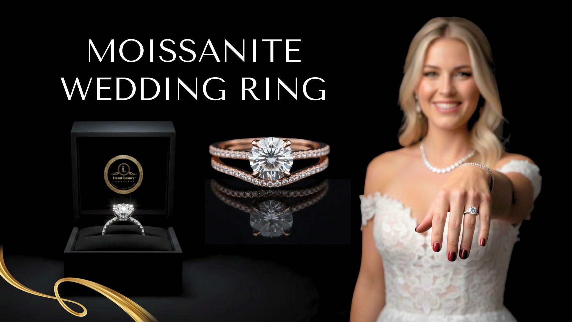 Moissanite Wedding Ring