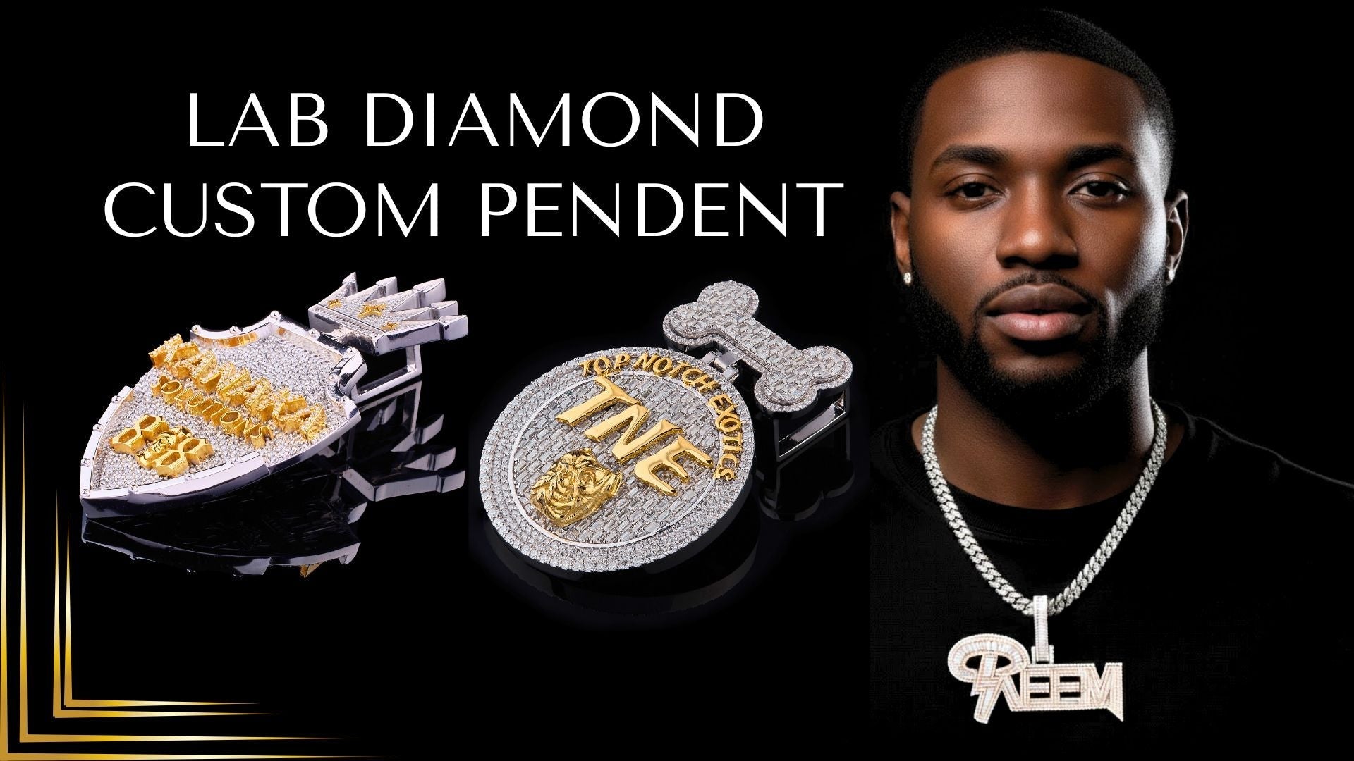 Lab Diamond Custom Pendent