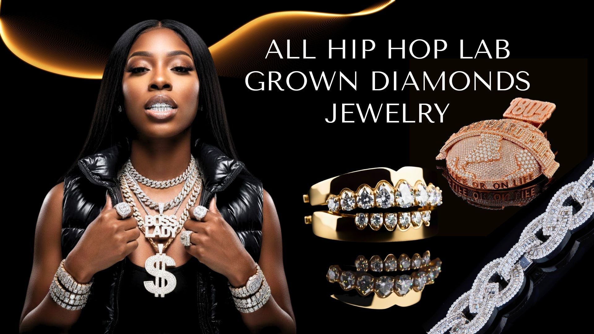 All Hip Hop Lab Grown Diamonds Jewelry
