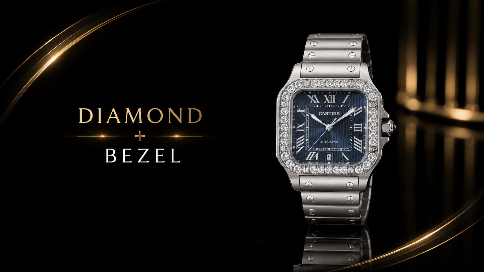 Diamond Watch + Bezel — $899