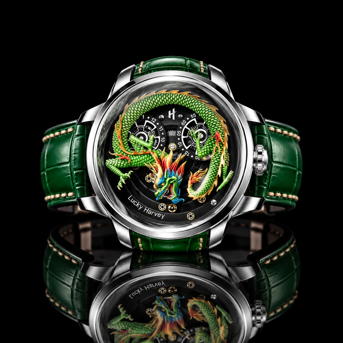 Craftsmanship Series Green Dragon Automatic Watch