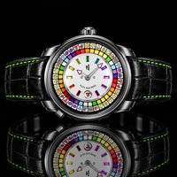 Casino Series Silver Slots Machine Limited Edition Automatic Watch
