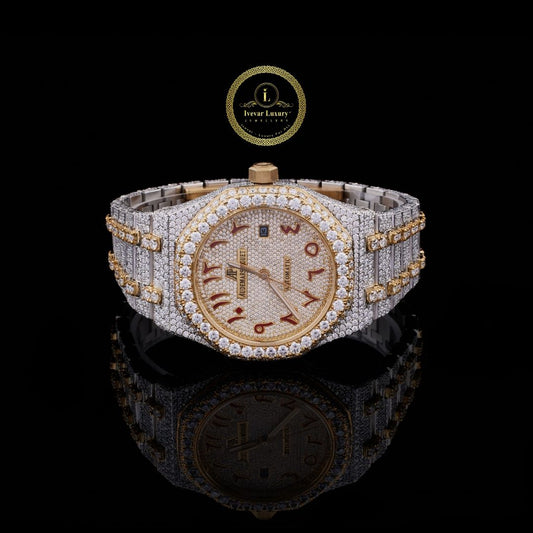 Bling Diamond Watch for Men Full Iced Out Diamond  Watch By Ivevar