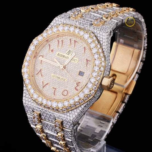 Bling Diamond Watch for Men Full Iced Out Diamond  Watch By Ivevar