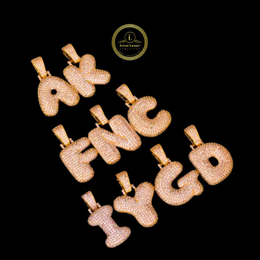 Lab Grown Diamond Iced Pendant with Chain Hip Hop Style Custom Gift by Ivevar