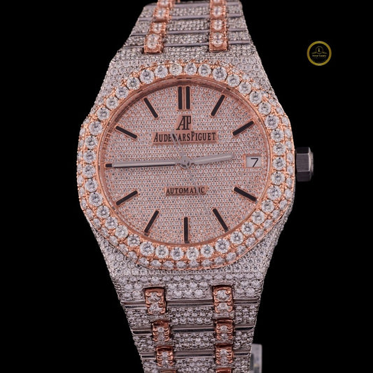 Ivevar's Fire D Color VVS1 Full Iced Out Diamond Watch