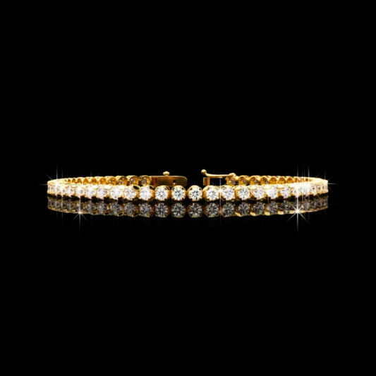 6.72 TCW Classic Tennis Bracelet with Sparkling Oval Cut Lab Grown Diamond Timeless Elegant Jewelry