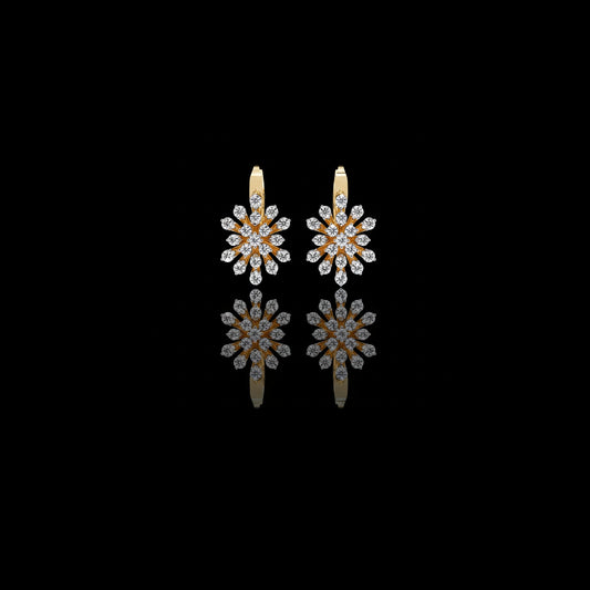 1.75 TCW Sparkling Moissanite Round Cut Diamond Studs For Thoughtful Ethical Gift She’ll Love It