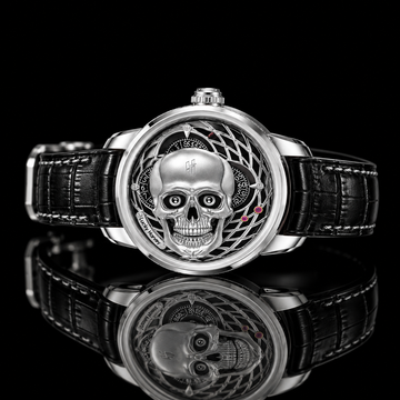 Craftmanship Series Silver Skull Limited edition Automatic Watch