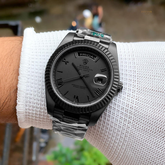 Black Diamond-Inspired Watch Duo – Premium Stainless Steel Statement Timepieces