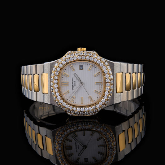 Rose Gold Moissanite Diamond Watch Set Premium Luxury Collection By Ivevar