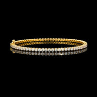 1.13 TCW Dazzling Tennis Moissanite Diamond Statement Bracelets For Surprise