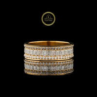 Emerald Cut Diamond Eternity Lab Grown Diamond Band
