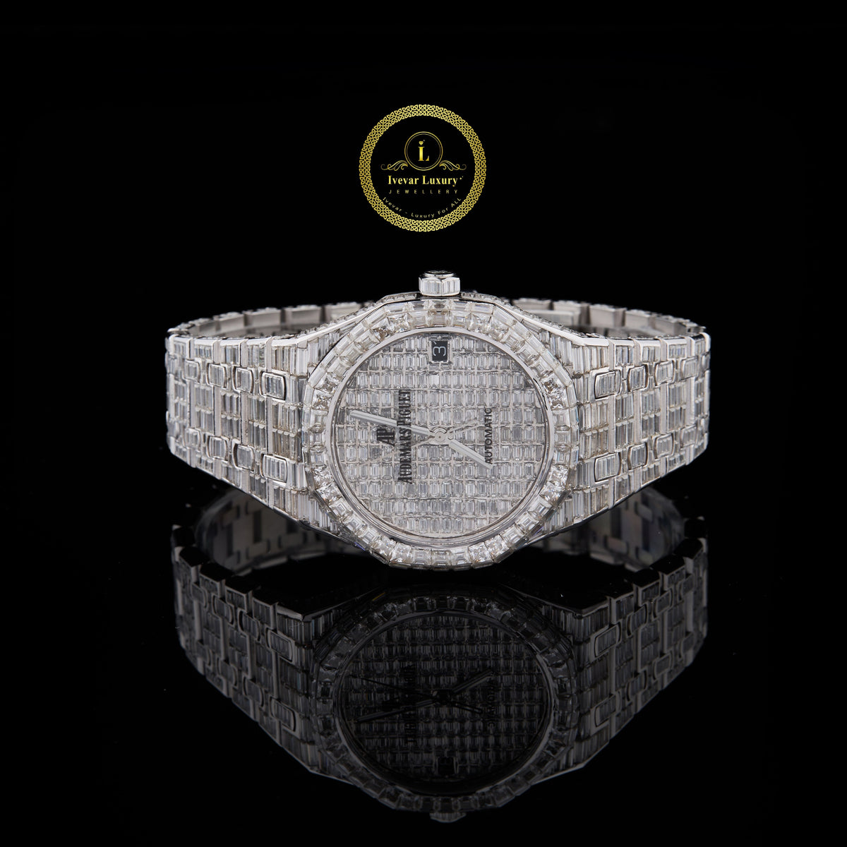 The Ultimate Iced Icon Full Lab Grown Diamond Brilliance by IVEVAR Luxury