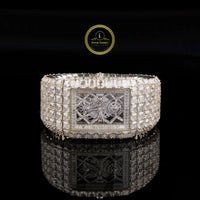 High-End Diamond Timepiece Where Power Meets Pure Elegance Asscher Diamond