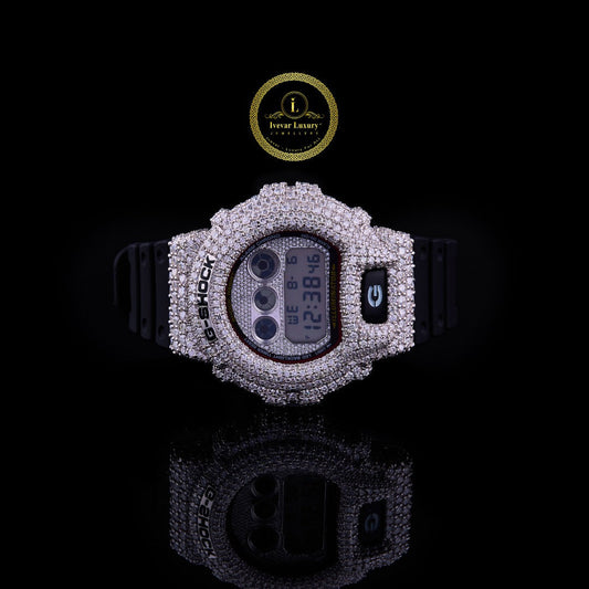 Exclusive D Color Moissanite Diamond Iced Luxury Timepiece
