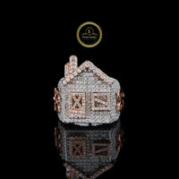 Elegant Hip Hop House Lab Grown Diamond Ring By Ivevar
