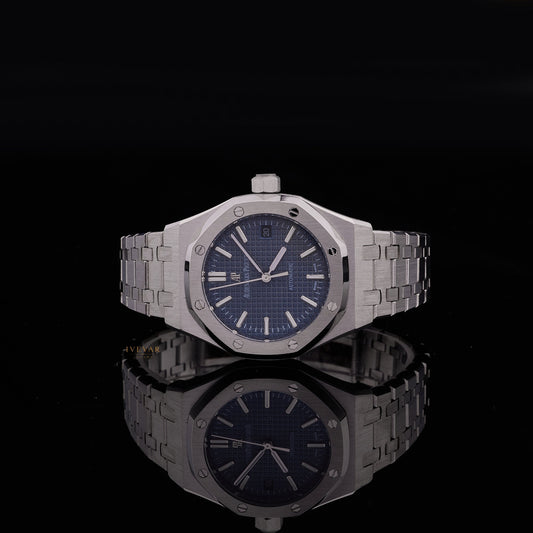 Ivevar Silver Prestige Duo – Blue Dial Classic & Diamond-Bezel Luxury Watch Collection