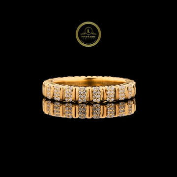 Round Cut Moissanite Diamonds Eternity Band