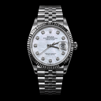 Automatic Date Watch with Mother of Pearl Face