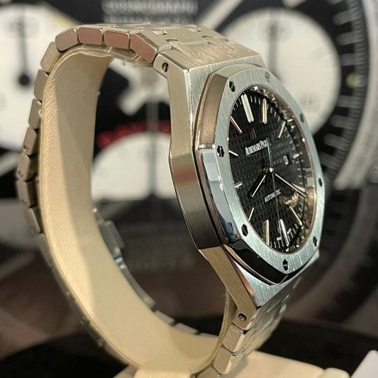 Stainless Steel Blue Dial Automatic Luxury Sports Watch