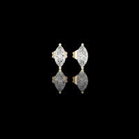 Prestige Edition Marquise Cut Moissanite Diamond Stud Earrings