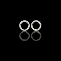 0.30 TCW Handcrafted Lab Grown Round Cut Diamond Earring Precision, Passion & Perfection