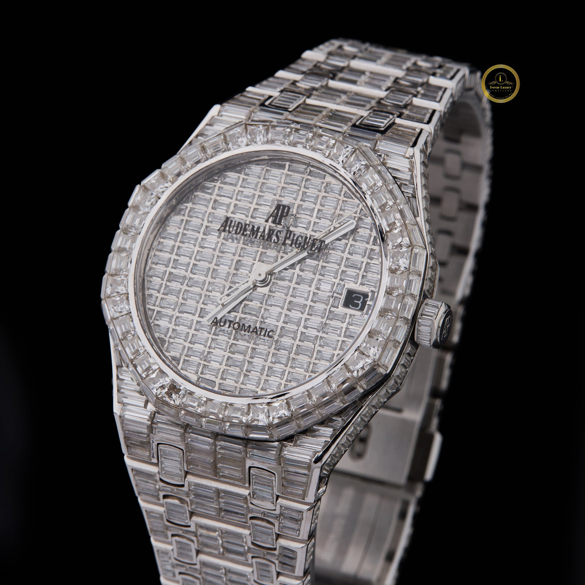 The Ultimate Iced Icon Full Lab Grown Diamond Brilliance by IVEVAR Luxury - View 2