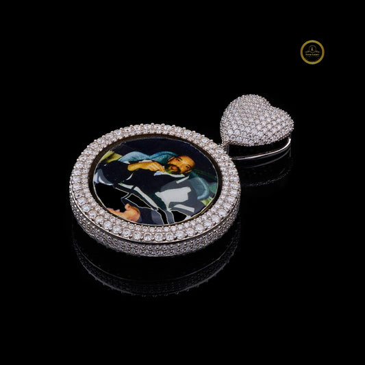 Keep the Memories Close Lab Grown Diamond Heart Shape Pendant Flex