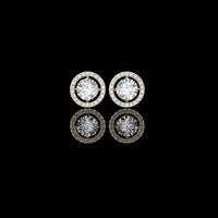 2.00 CT Exclusive Designer Moissanite Round Cut Diamond Earring Limited Edition For Look