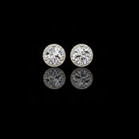 4 CT Elite Collection Of Ivevar's Jewels The Finest Moissanite Round Cut Diamond Earring