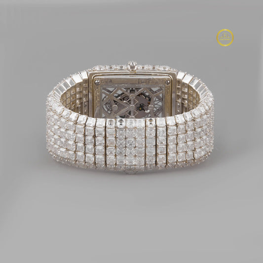 High-End Diamond Timepiece Where Power Meets Pure Elegance Asscher Diamond - View 2