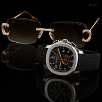Performance Luxury Watch And Crystal Sunglasses Set Men's Collection By Ivevar