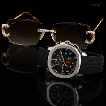 Performance Luxury Watch And Crystal Sunglasses Set Men's Collection By Ivevar