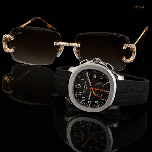 Performance Luxury Watch And Crystal Sunglasses Set Men's Collection By Ivevar