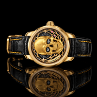 Craftmanship Series Gold Skull Limited edition Automatic Watch