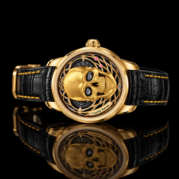 Craftmanship Series Gold Skull Limited edition Automatic Watch