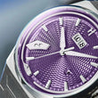 Sound Of Nature Guilloche Dial Purple Titanium Chiming Limited Edition Automatic Watch