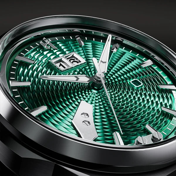 Sound Of Nature Guilloche Dial Green Titanium Chiming Limited Edition Automatic Watch