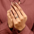 Round Cut Moissanite Diamond Bridal Ring Set with Nature-Inspired Leaf Vine Band