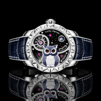 Fun Series Silver Owl Automatic Watch