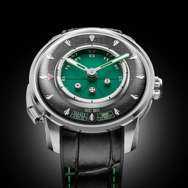 Casino Series Green Sic Bo Automatic Watch