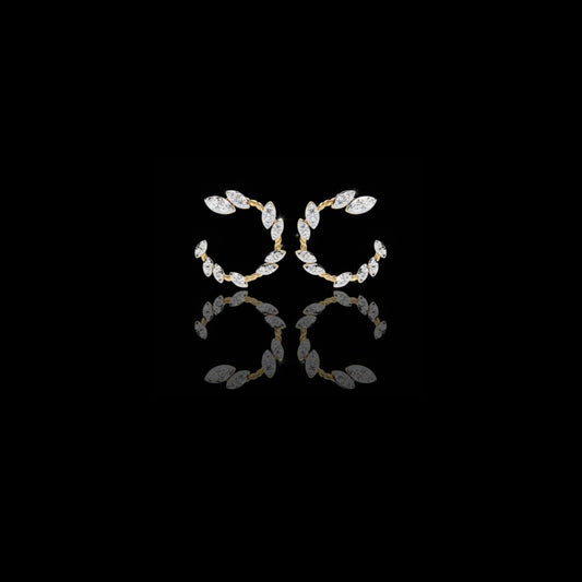 0.73 TCW Petite Moissanite Diamond Stud Earrings Round Cut Stackable and Perfect for Love