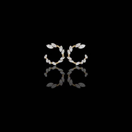 Petite Moissanite Diamond Stud Earrings Round Cut Stackable and Perfect for Love